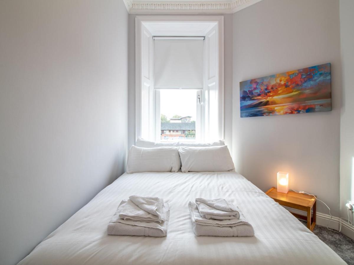 Modern 1Br Apartment In Heart Of West End Glasgow Exteriör bild